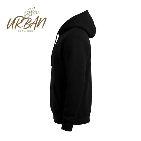 Women’s Classic Black Pullover Hoodie – Comfortable & Stylish