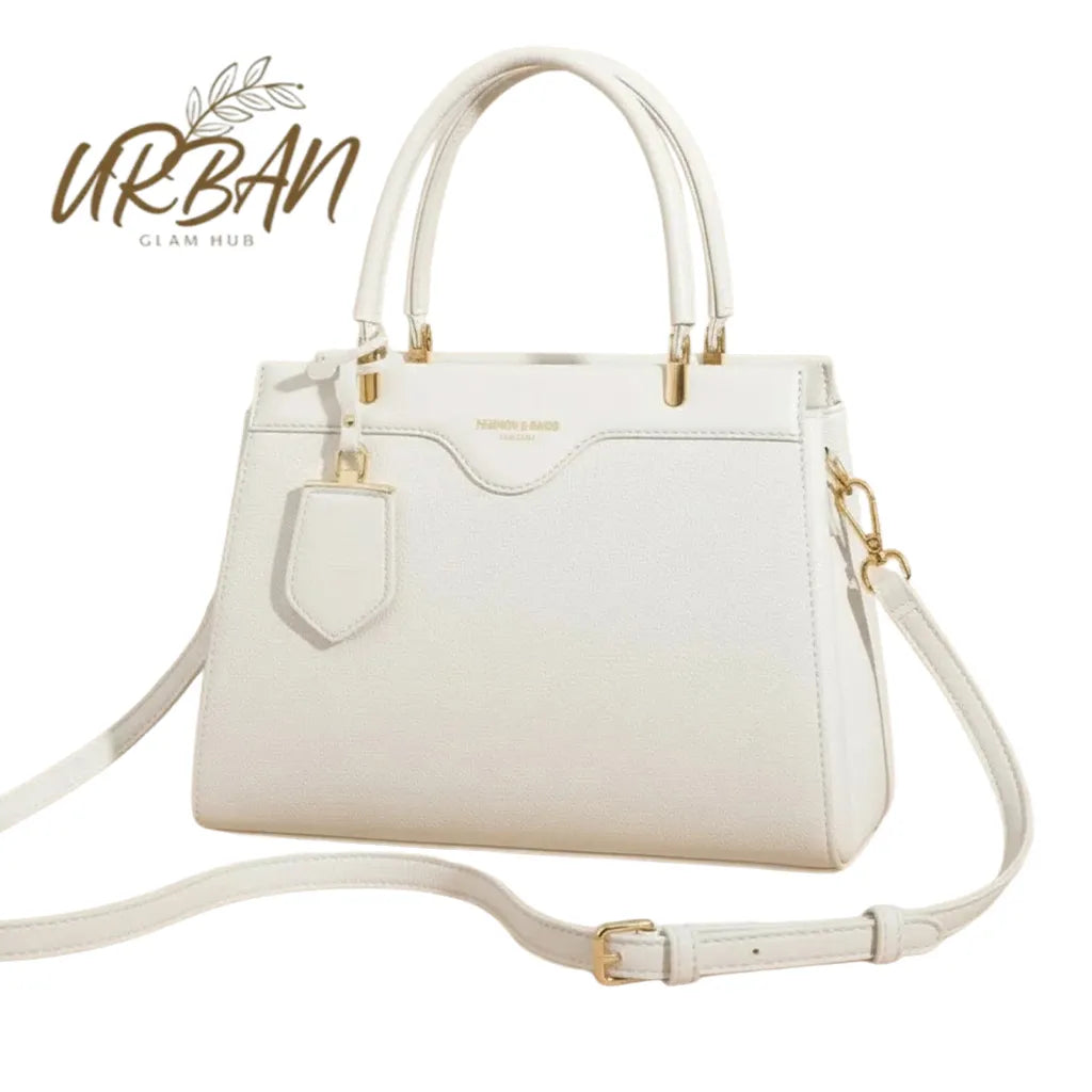 Elegant Premium White Handbag – Structured for Everyday & Formal Use