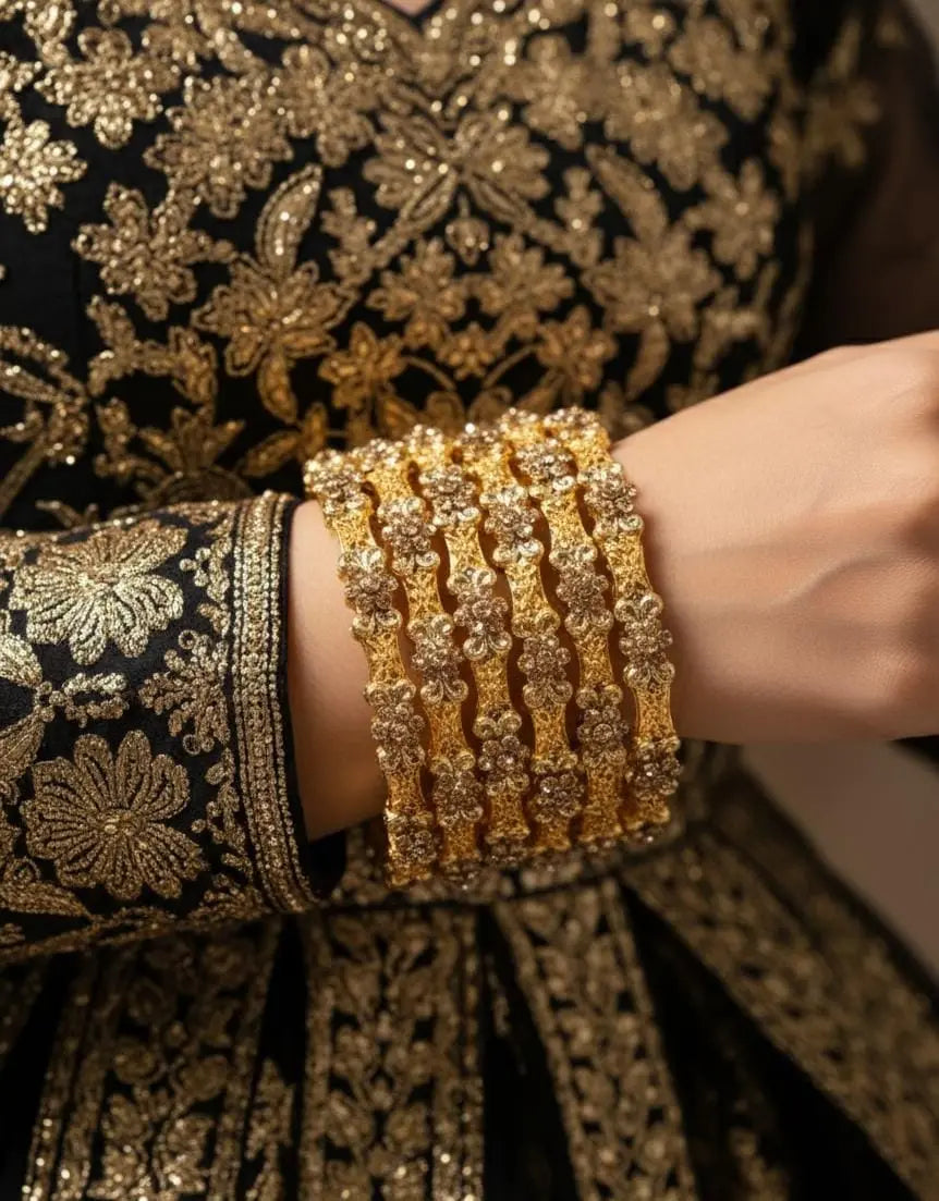 Elegant Bangle – Stunning Royal Elegance for Women - Urban Glam Hub